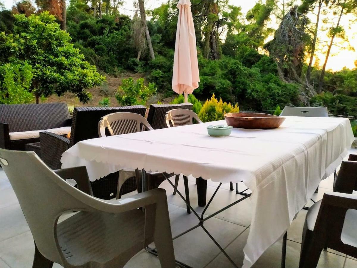 Villa Opali Kassandria Bagian luar foto